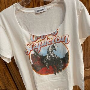 Daydreamer Cream Graphic Logo Tee